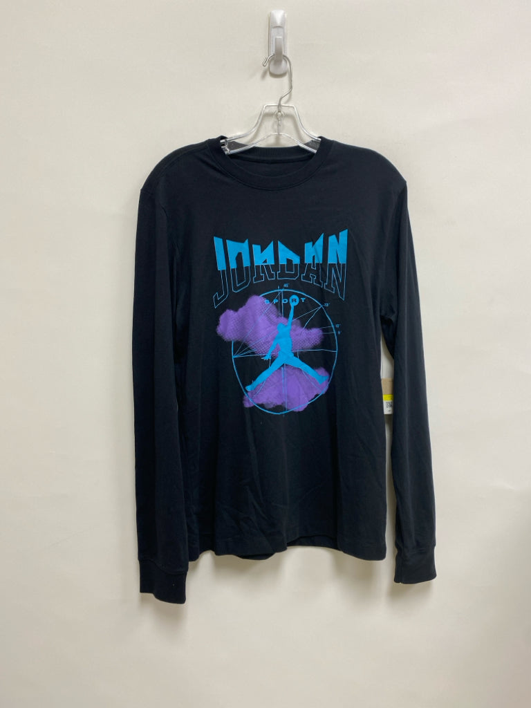 NWT JORDAN Size S Black Purple/Blue Men&