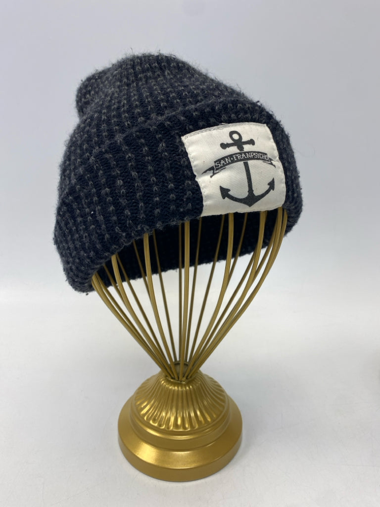 Black/Gray Winter Hat