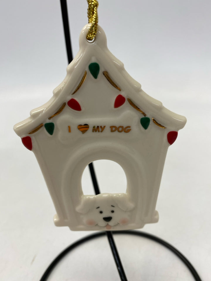 Lenox  Ornament I Love My Dog