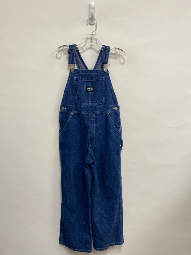 Key Dungaree SIZE 8 Blue Denim Boy&