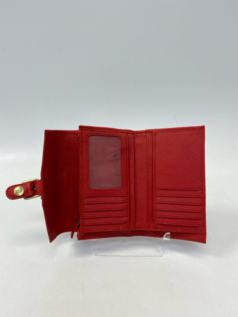 Red Buckle(s) Wallet
