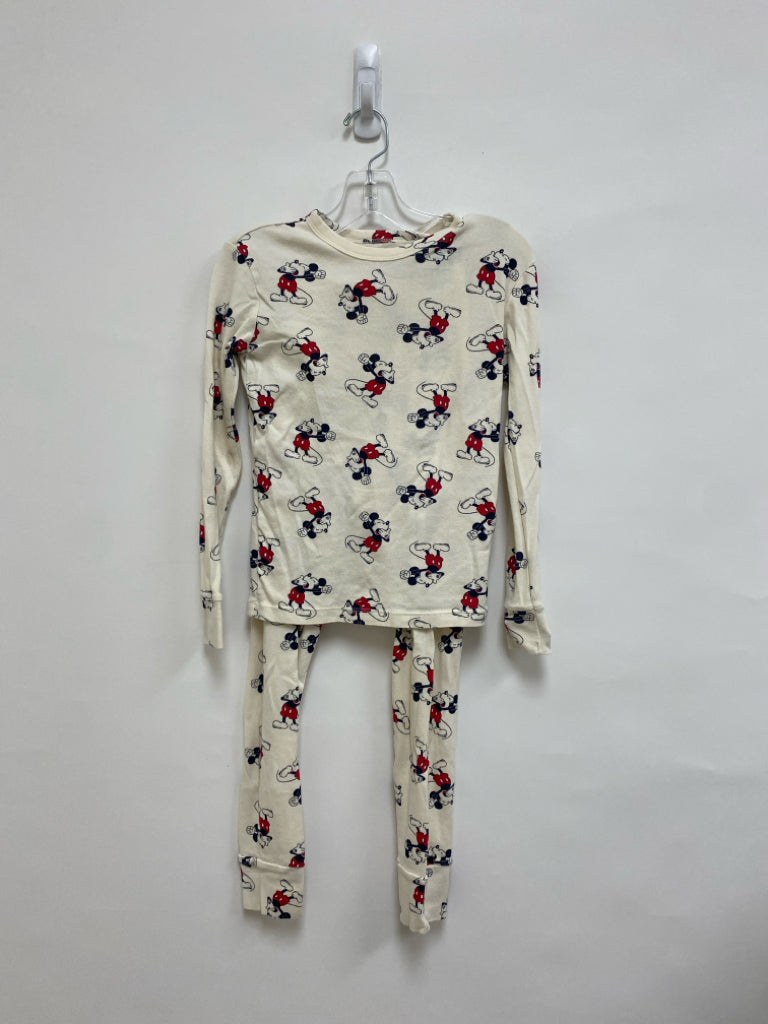 Gap SIZE 10 White Navy/Red Mickey Mouse Girl&