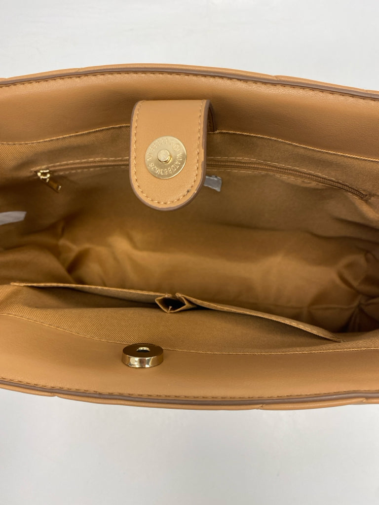 NWT a new day Brown Quilted Handbag