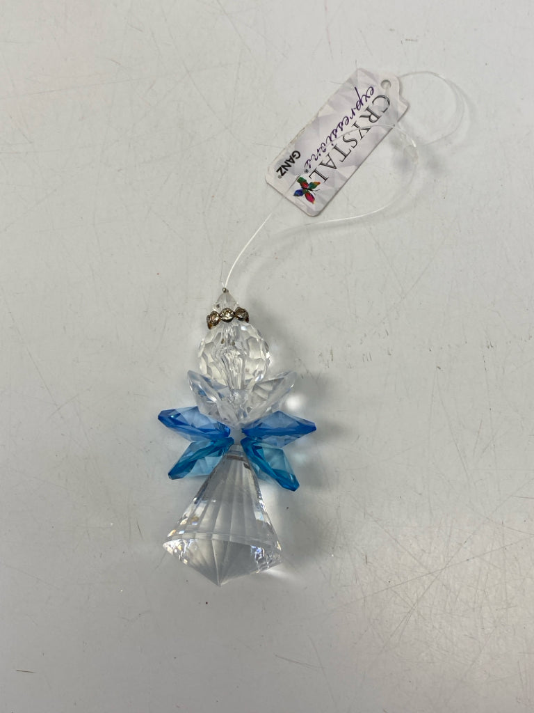 Clear Blue Ornaments