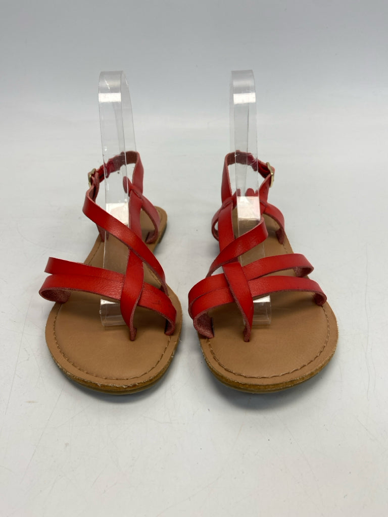 Old Navy  Size 6 Dark Coral Sandals