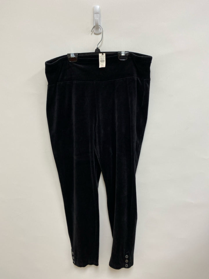 NWT Talbots Size XLP Black Petite Pants