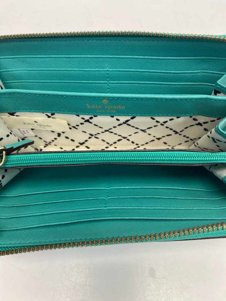 Kate Spade Teal Green Wallet