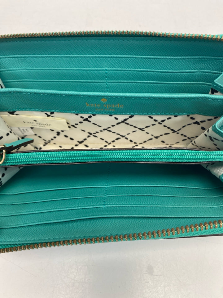 Kate Spade Teal Green Wallet