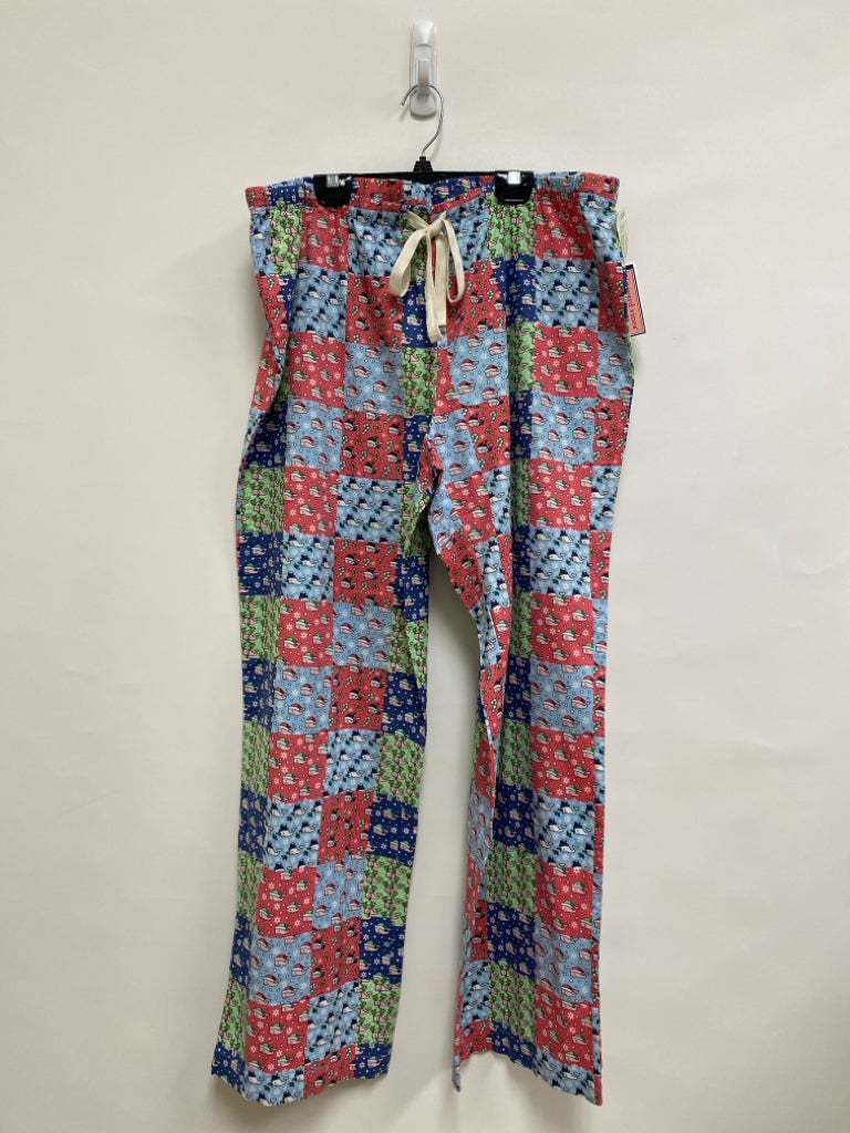 NWT Vineyard Vines Size L Blue Green/Red Whale Men&