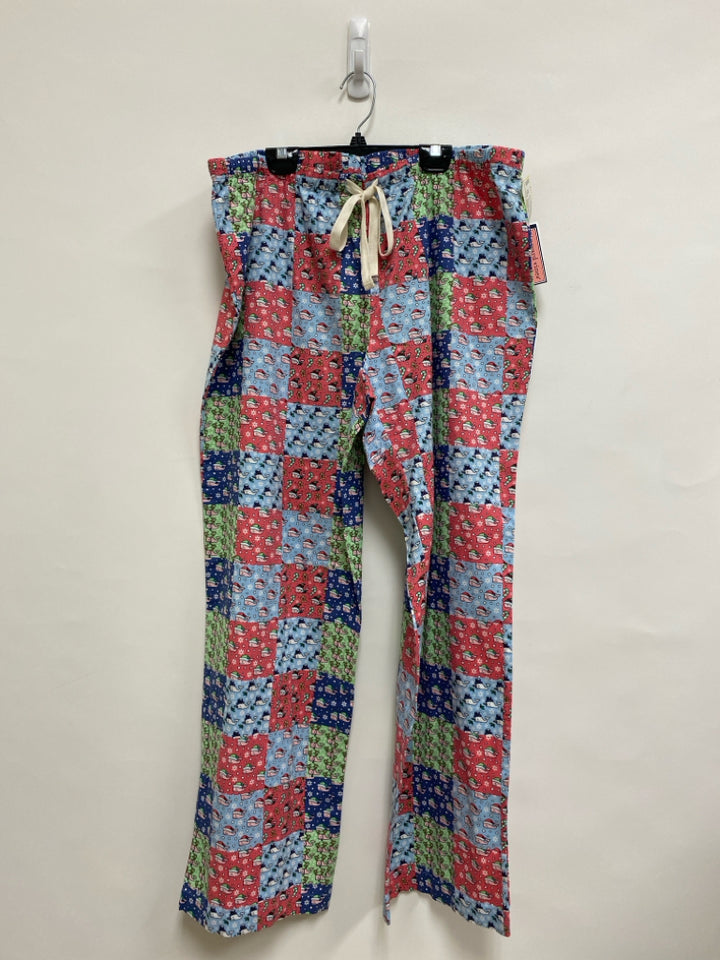 NWT Vineyard Vines Size L Blue Green/Red Whale Men&