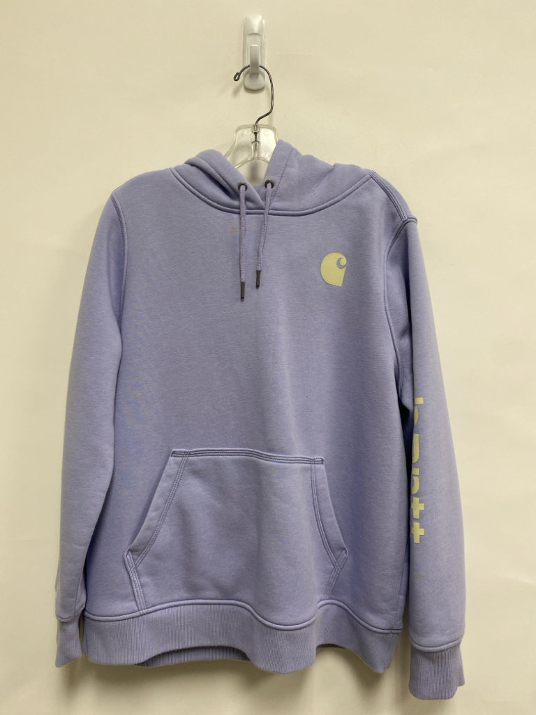Carhartt Size XL Purple Hooded Ladies Sweatshirt