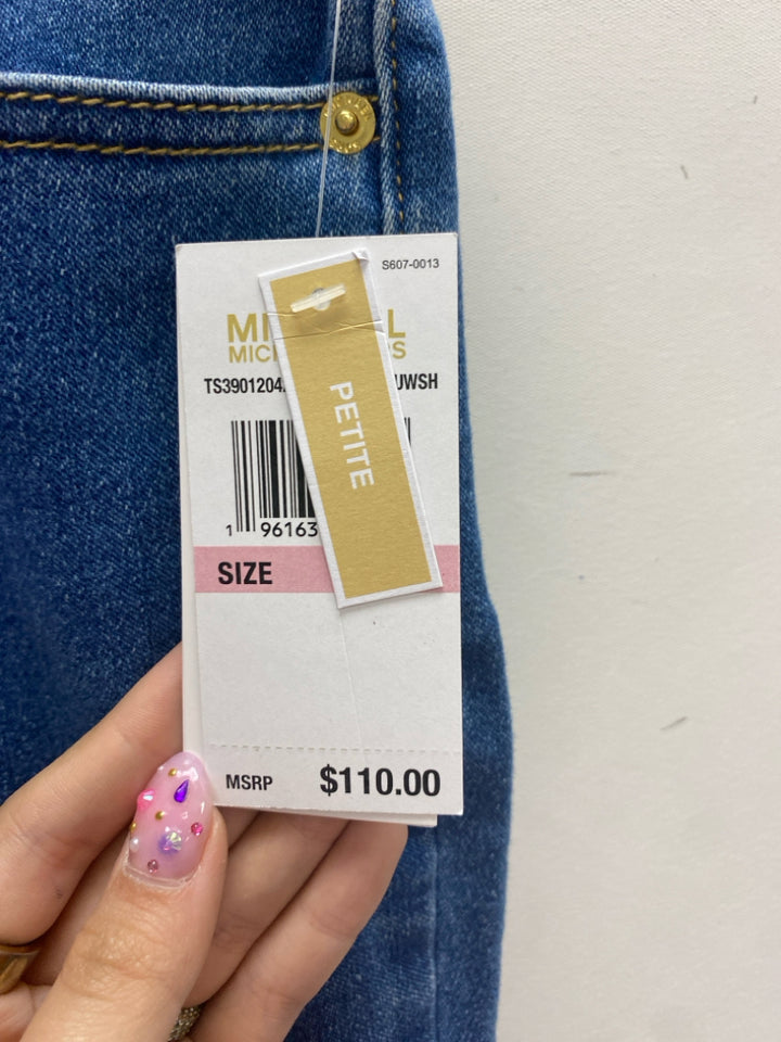 NWT Michael Kors Size 10P Blue Denim Petite Jeans