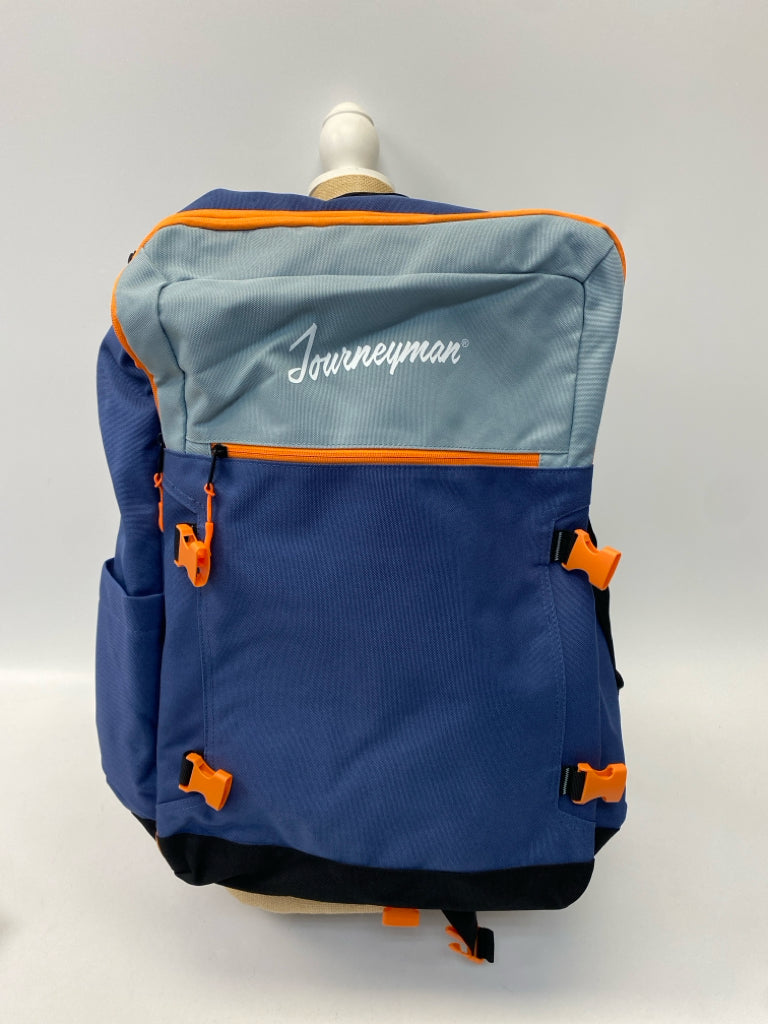 Blue Orange Backpack