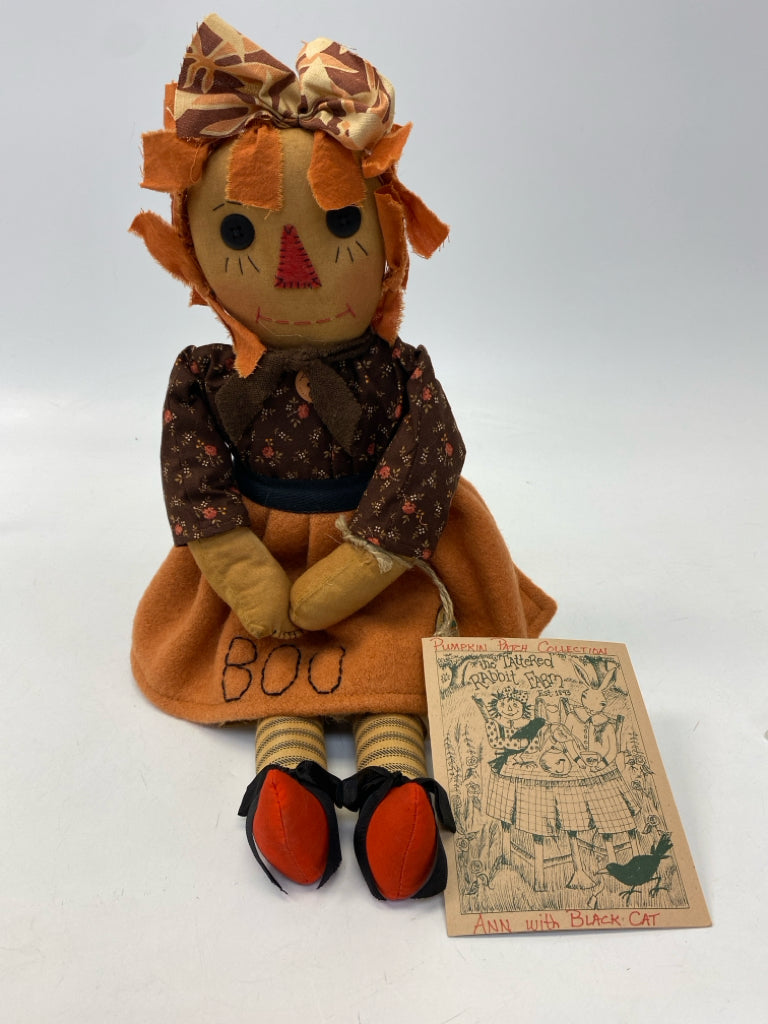 Bronze Orange Stuffed Halloween