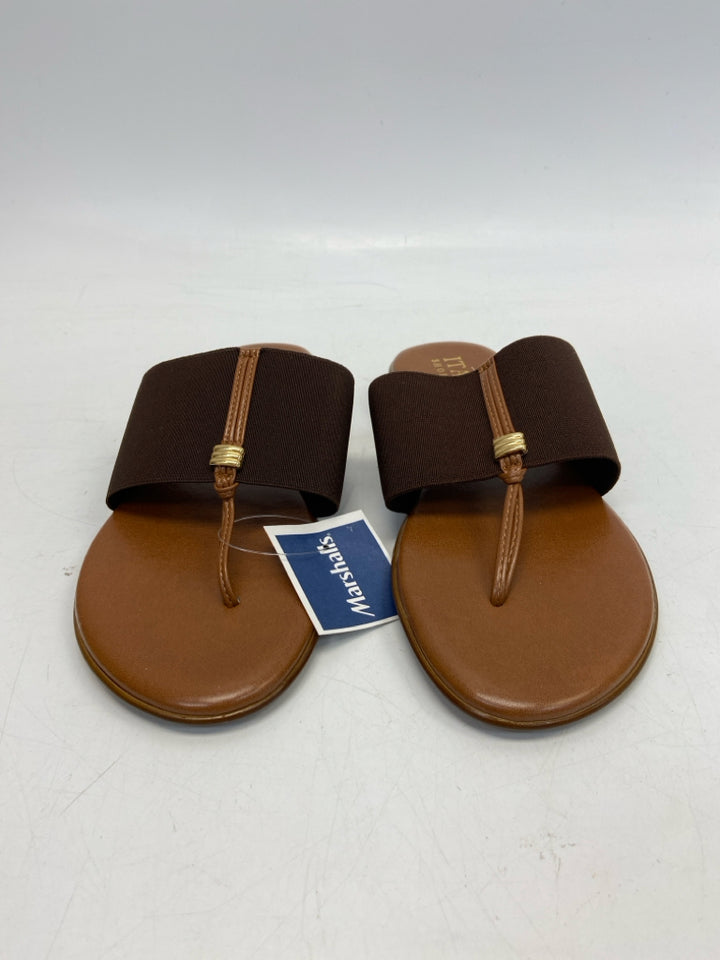 NWT ItalianShoemaker  Size 7 Brown Sandals