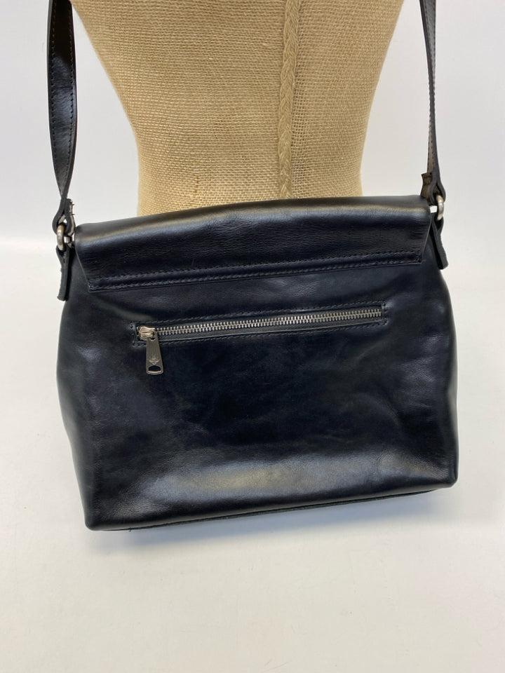 Patricia Nash Black Buckle(s) Crossbody