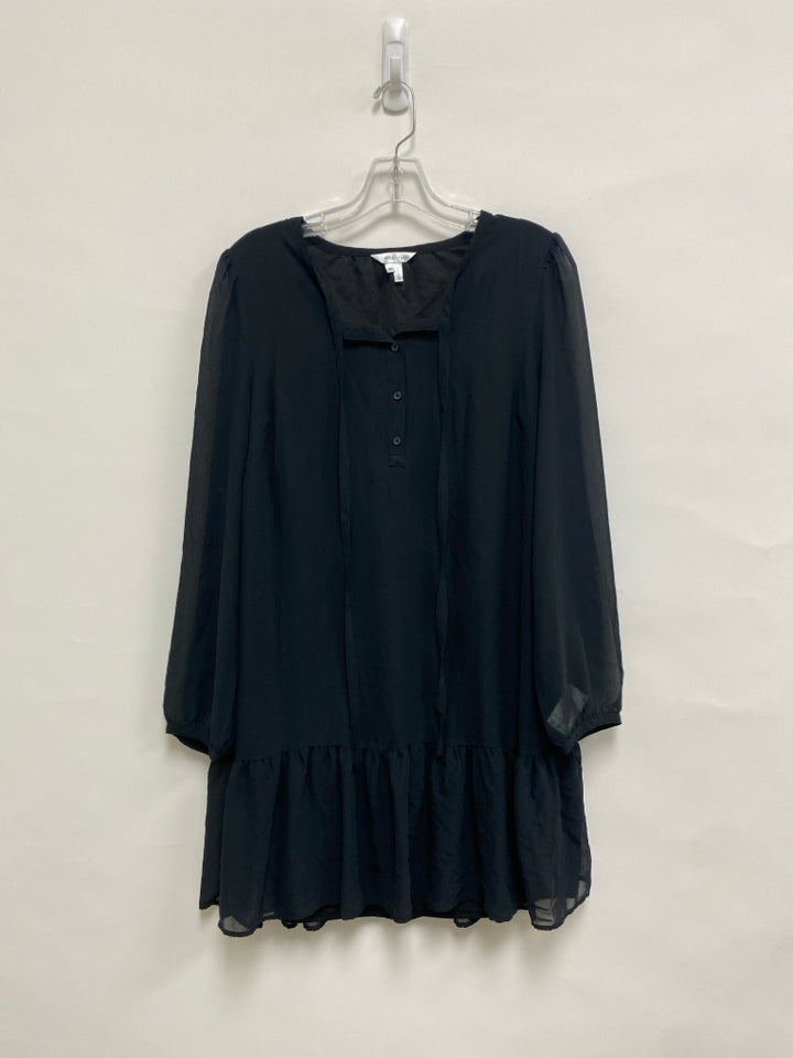 Draper James Size M Black Tiered Ladies Dress
