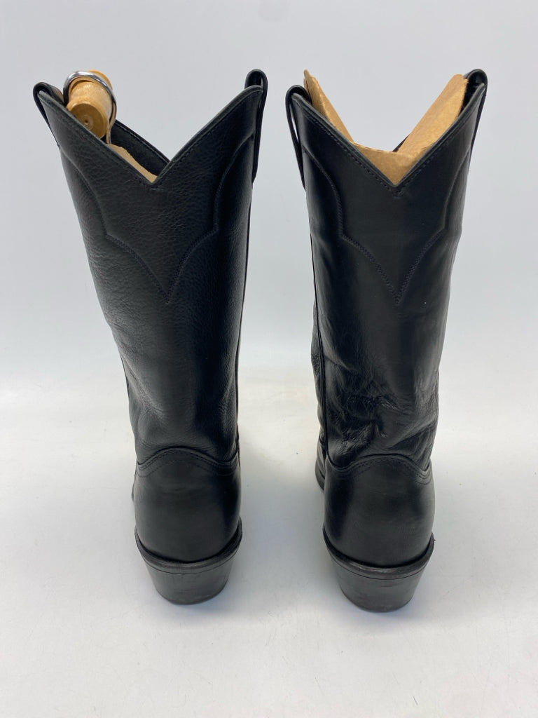 US Shoe Size 10 Black Western Boots