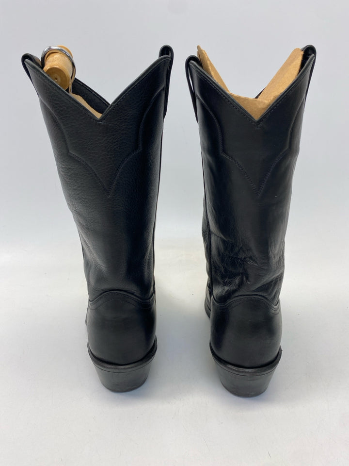 US Shoe Size 10 Black Western Boots