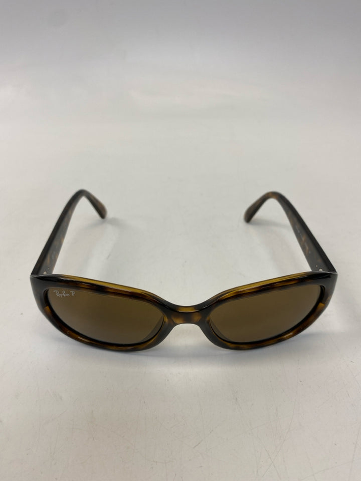 Rayban Brown Jackie Ohh Polarized Tortoise Shell Sunglasses