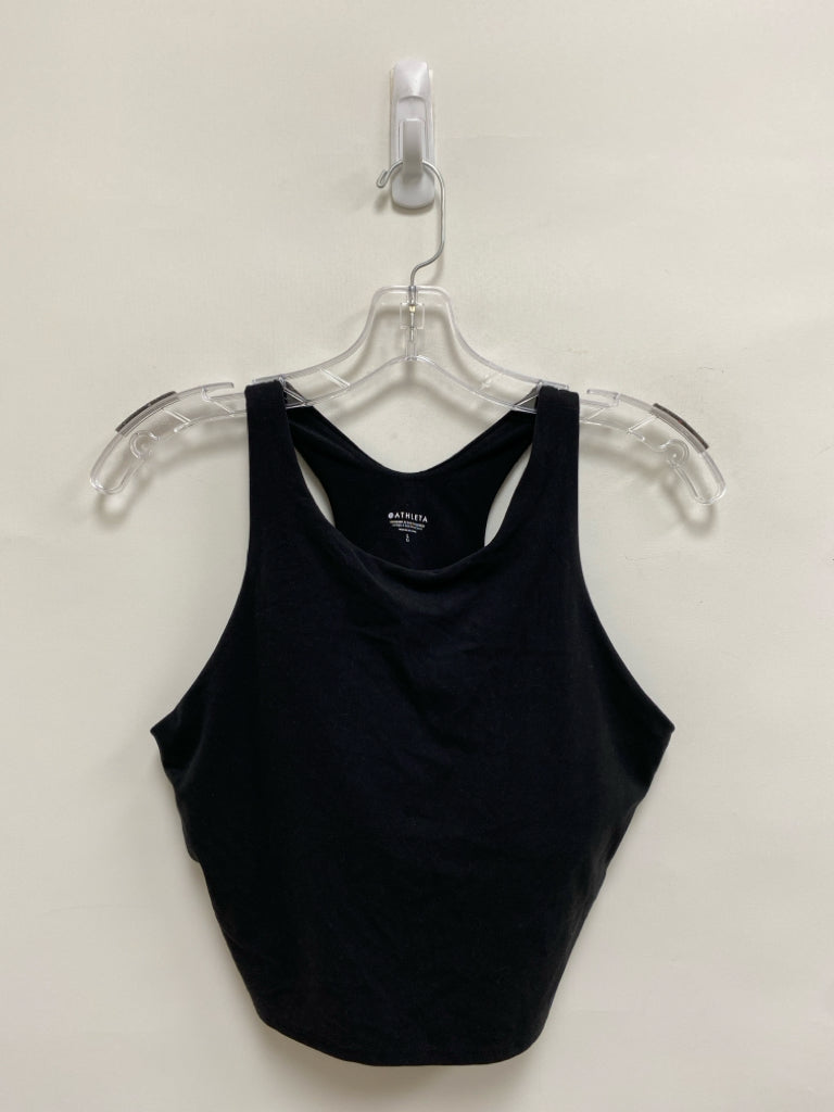 Athleta Size L Black Athletic  Bra
