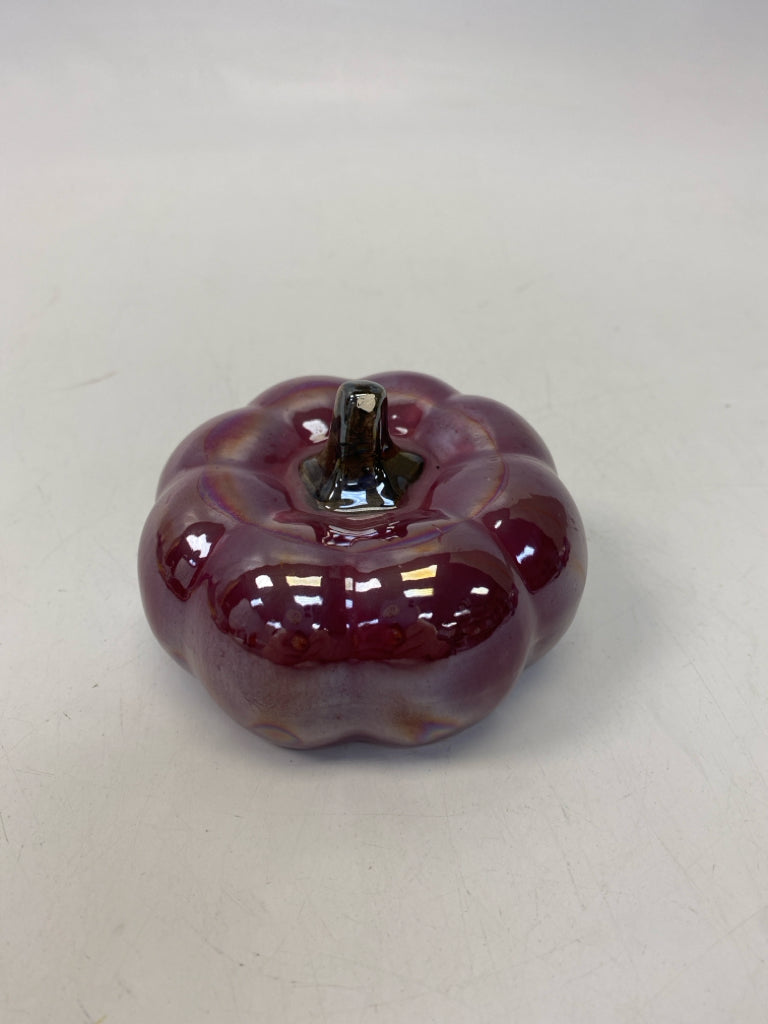 Purple Iridescent Ceramic Fall