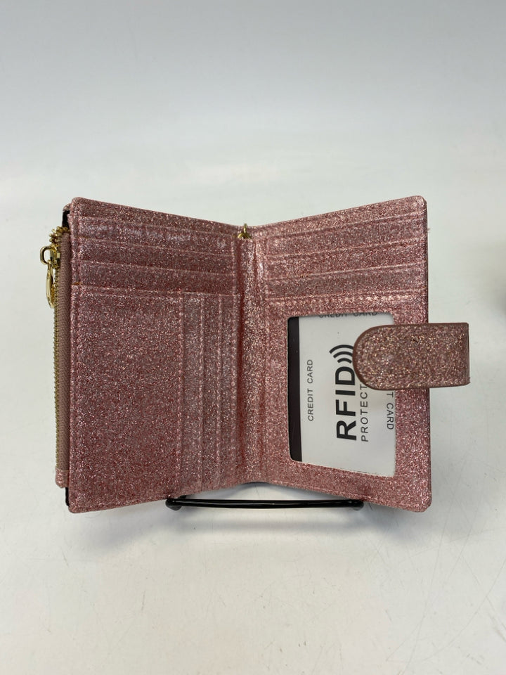 Pink Glitter Wallet