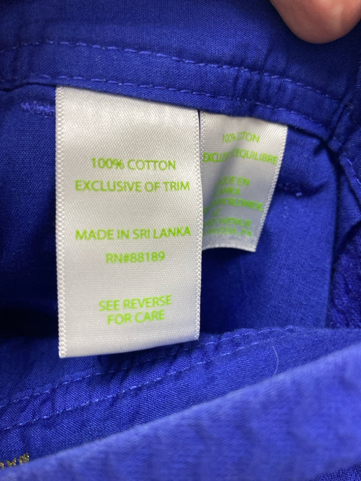 LILLY PULITZER Size 2 Royal Blue Texture Ladies Shorts