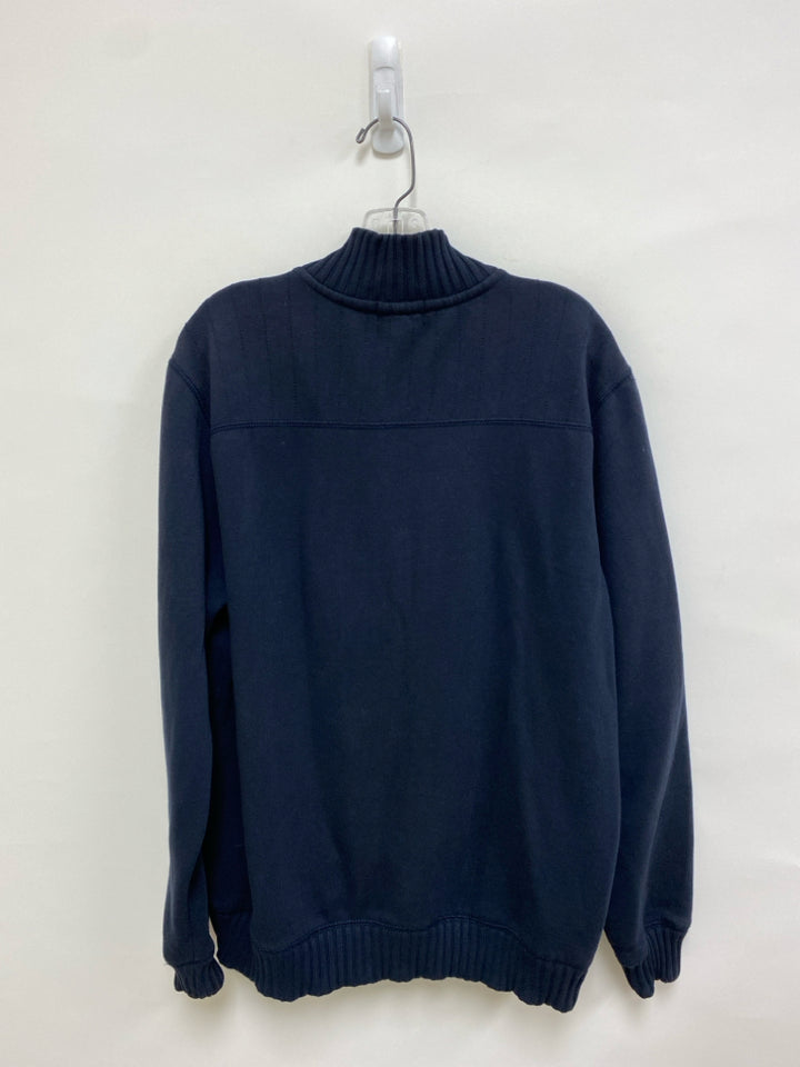 Calvin Klein Size L Navy Zip Down Men&