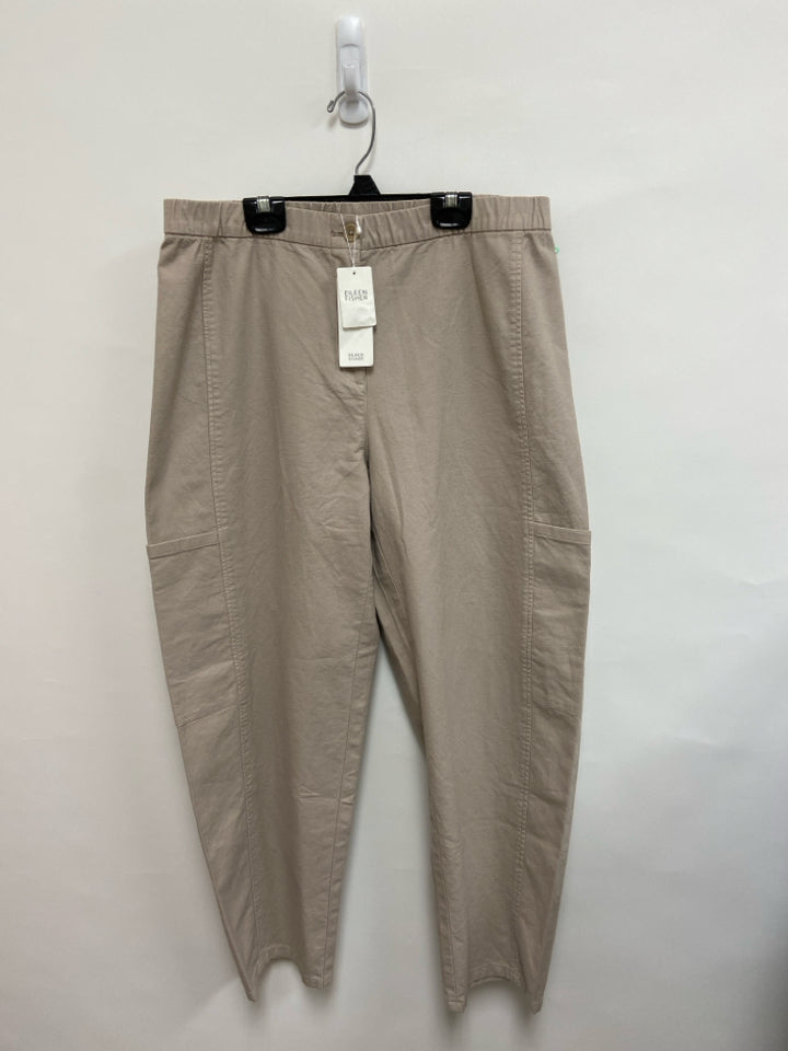 NWT Eileen Fisher Size M Beige Ladies Pants