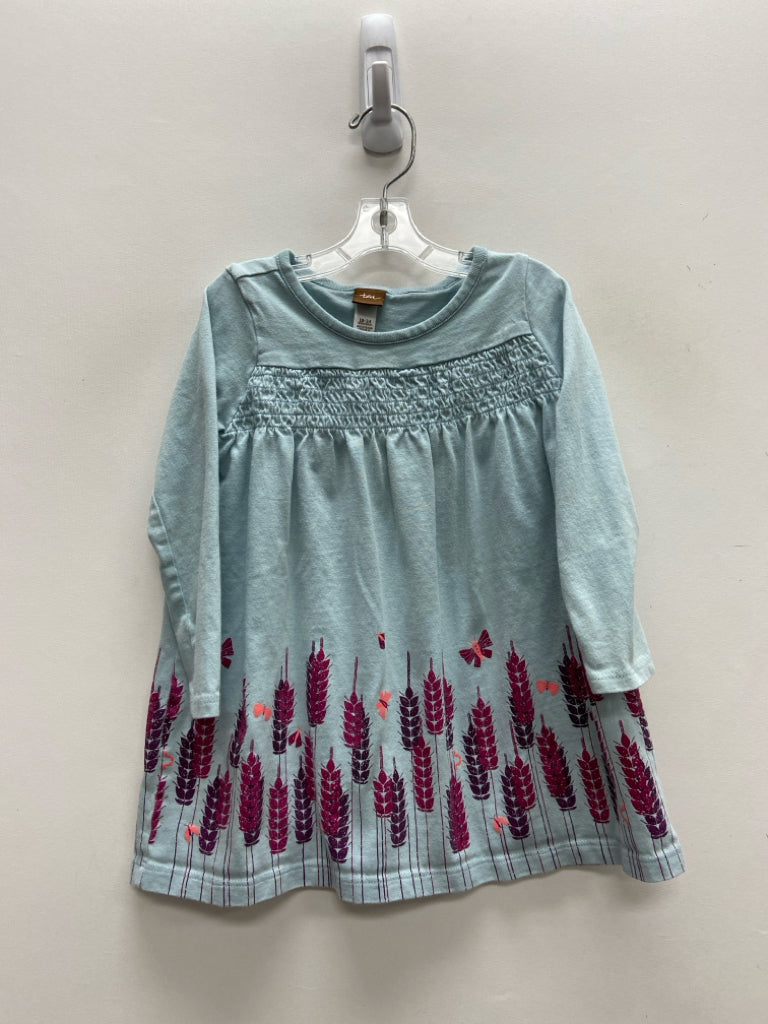 Tea SIZE 18-24M Pale Blue Magenta Girl&