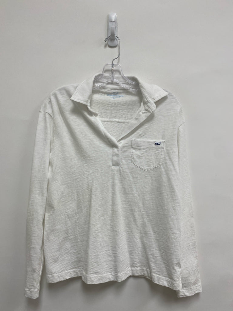 Vineyard Vines Size XS White Ladies Top