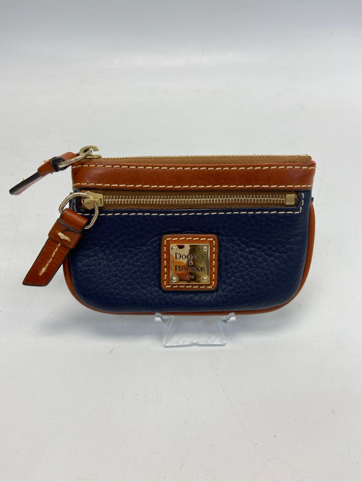 Dooney &amp; Bourke Navy Brown Misc. Accessory