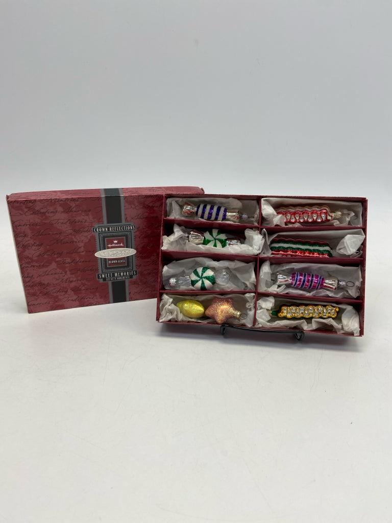 Hallmark Assorted Glass Ornaments