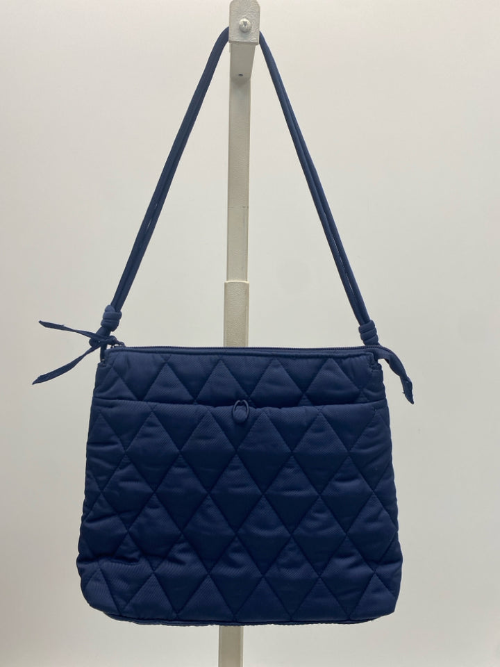 Vera Bradley Navy Quilted Handbag