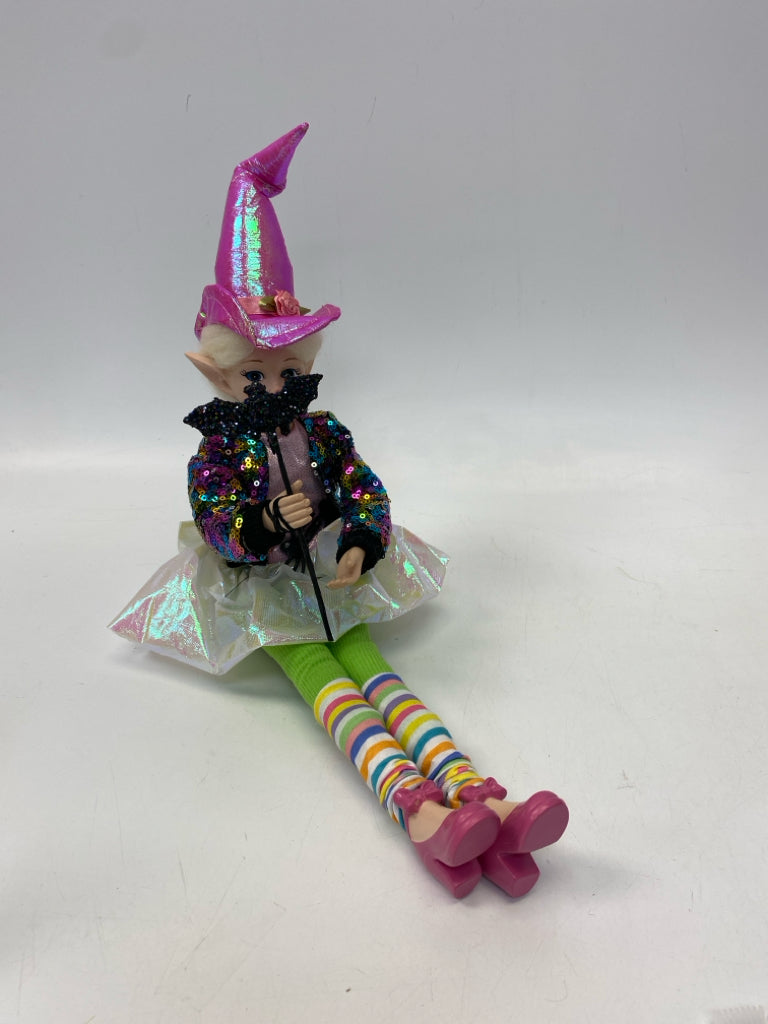 Pink Black/Green Sparkle Halloween