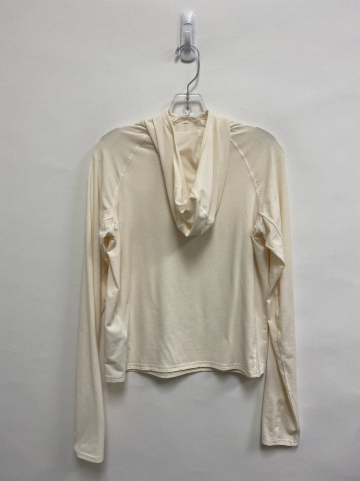 North Face Size S Cream Hooded Ladies Pullover