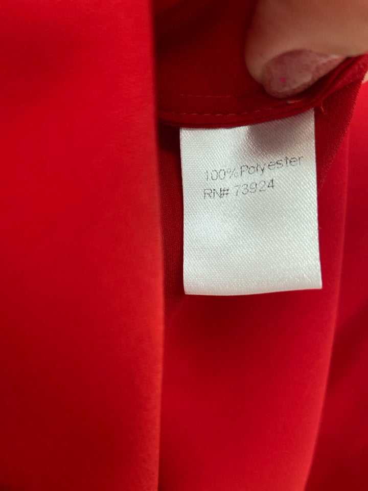 NWT Ming Wang Size S Red Ladies Top