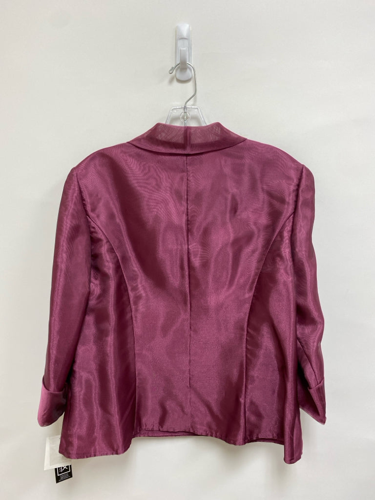 NWT ALEX EVENINGS Size XL Mauve Ladies Jacket