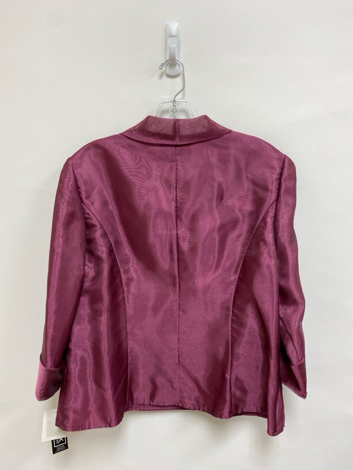 NWT ALEX EVENINGS Size XL Mauve Ladies Jacket