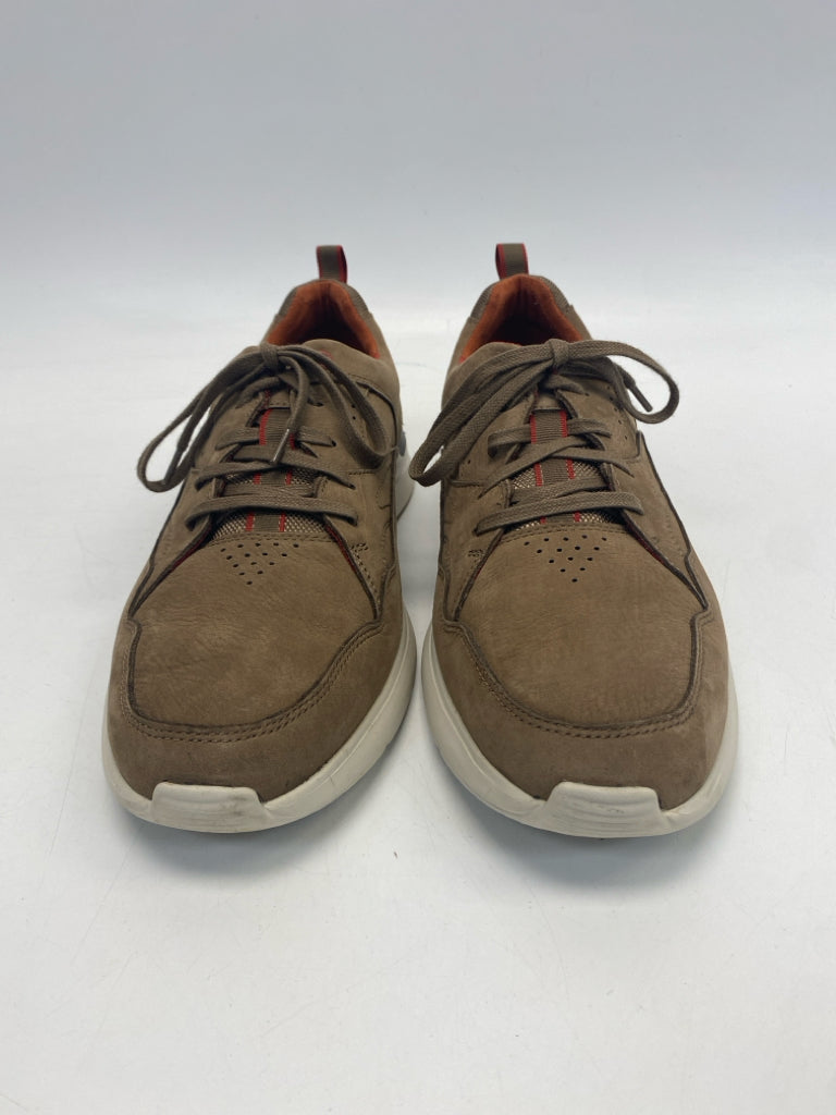Rockport Size 11.5 Brown Lace-Up Men&