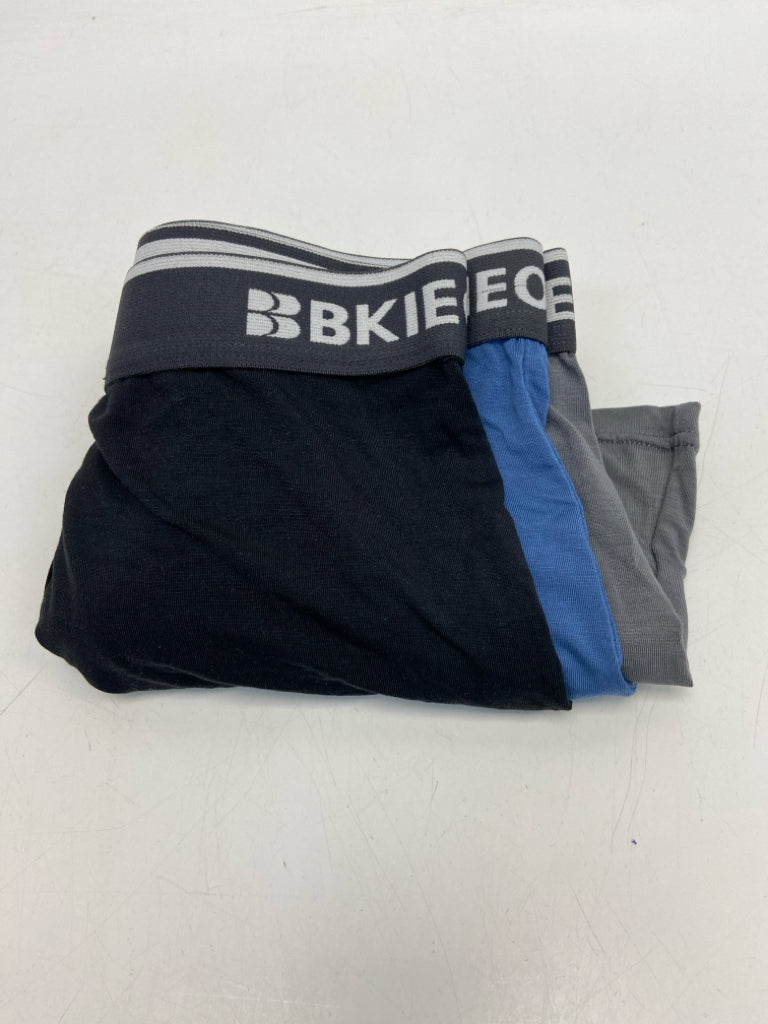 BKIEO Size L Black/Gray Blue Men&