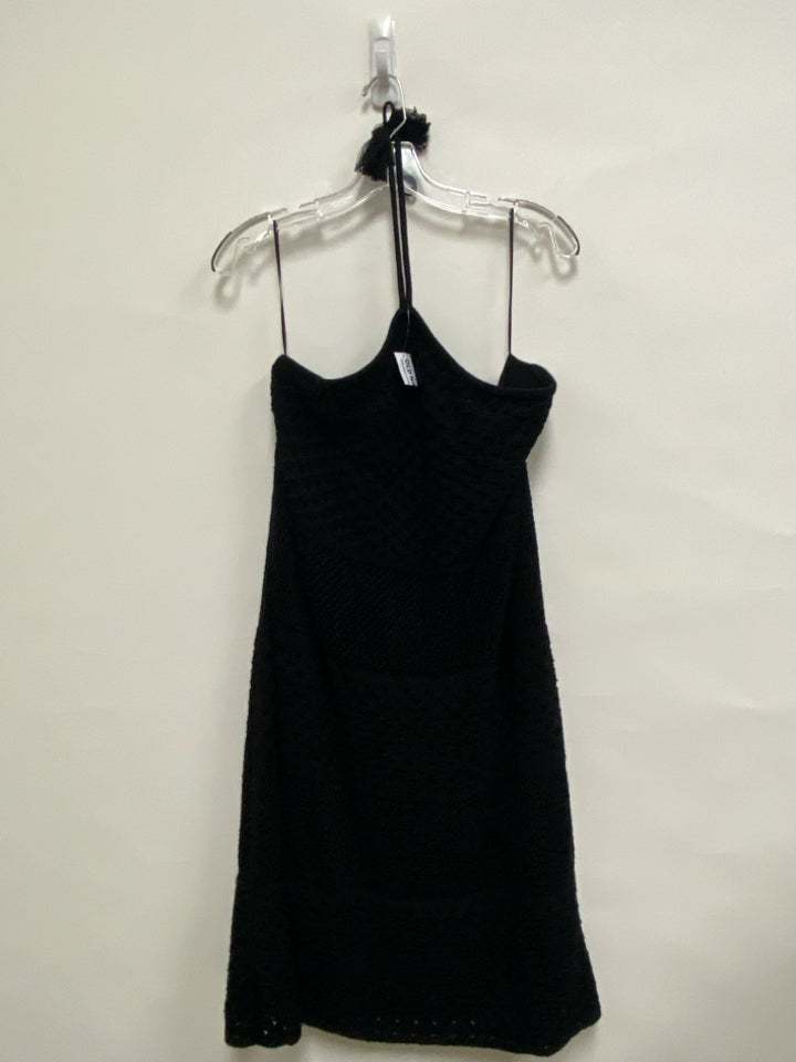 NWT Old Navy Size XL Black Halter Crochet Ladies Dress