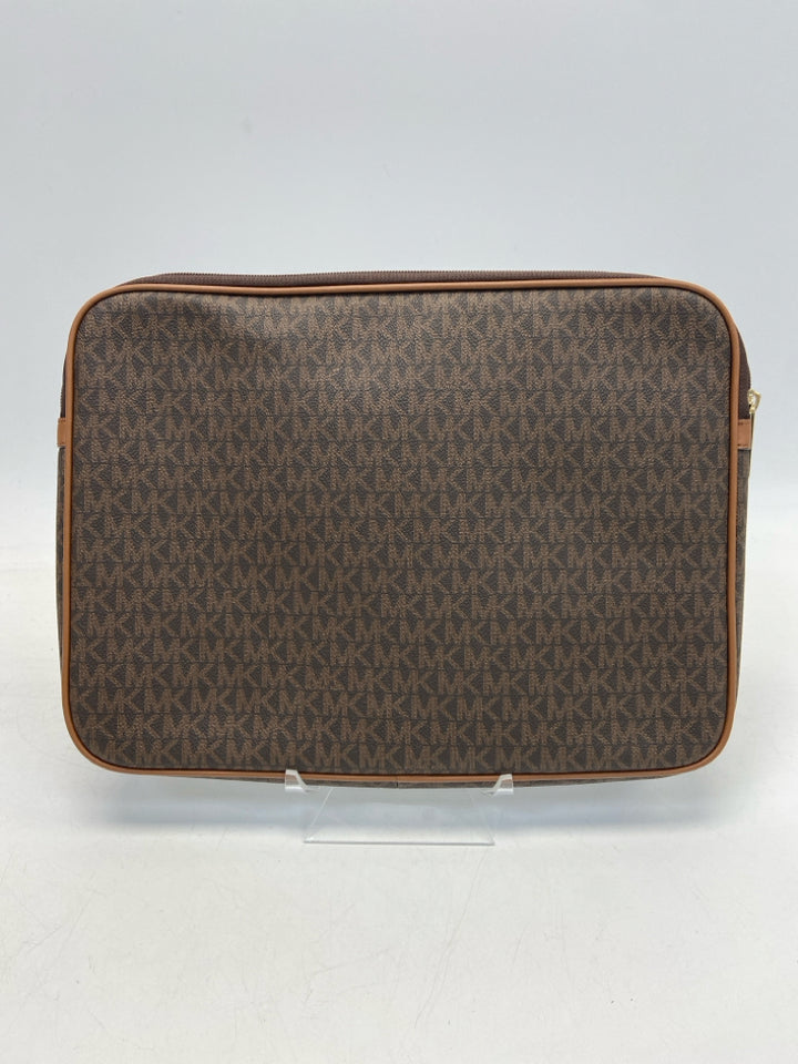 Michael Kors Dark Brown Signature Electronic/Accessory