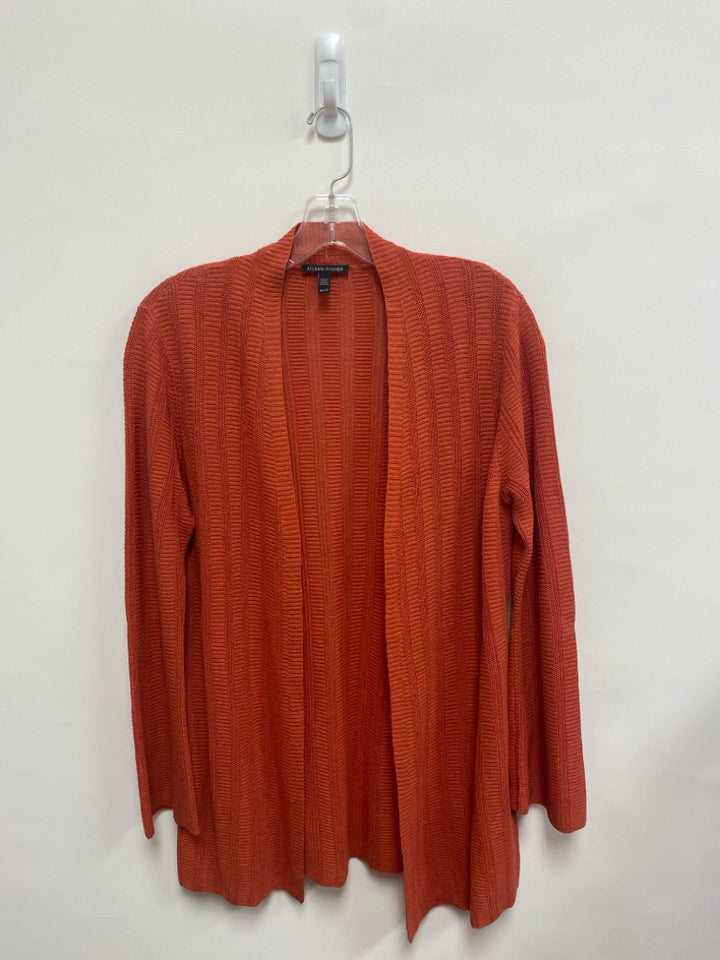 Eileen Fisher Size XS Orange Drape Ladies Sweater