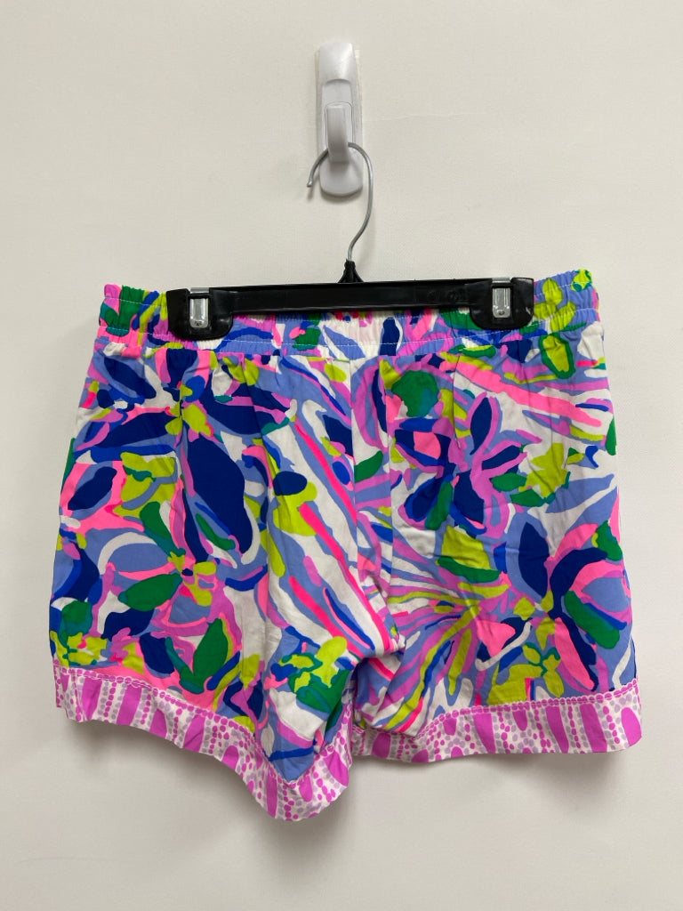 LILLY PULITZER Size XXS Periwinkle Purple/Multi Assorted Print Ladies Shorts