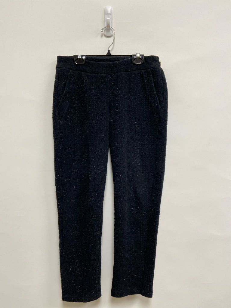 HabitaT Size XS Black Beige Speckles Cropped Ladies Pants