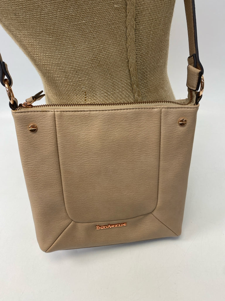 Enzo Brown Crossbody