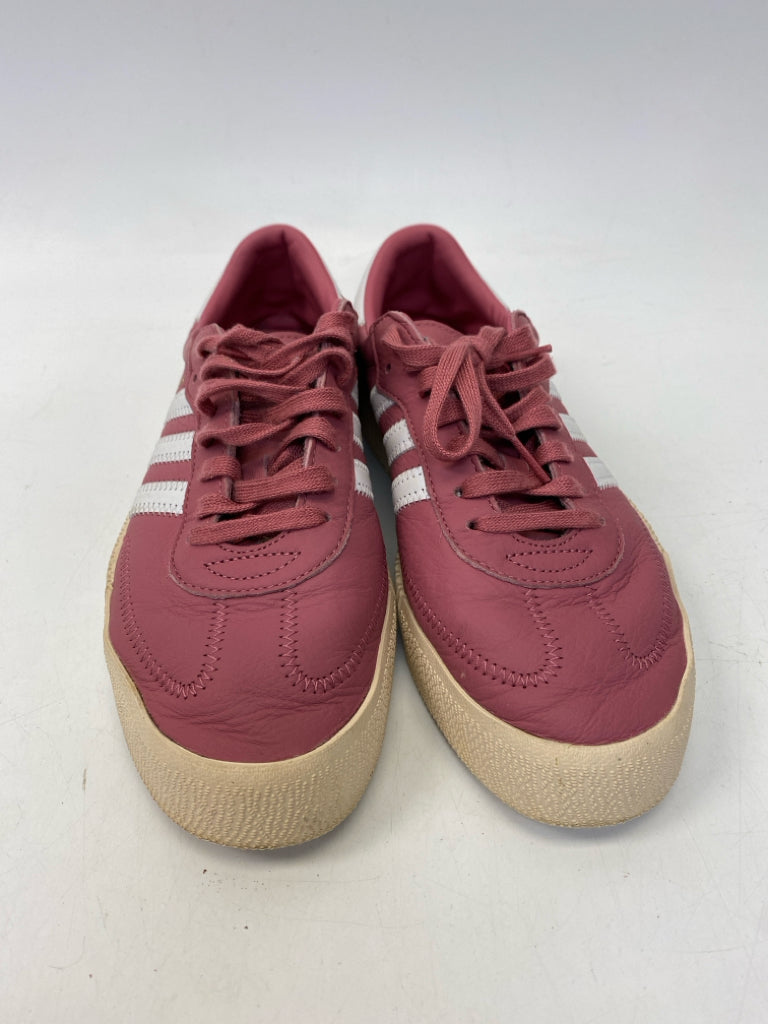 Adidas US Shoe Size 9 Rose Lace-up Sneakers