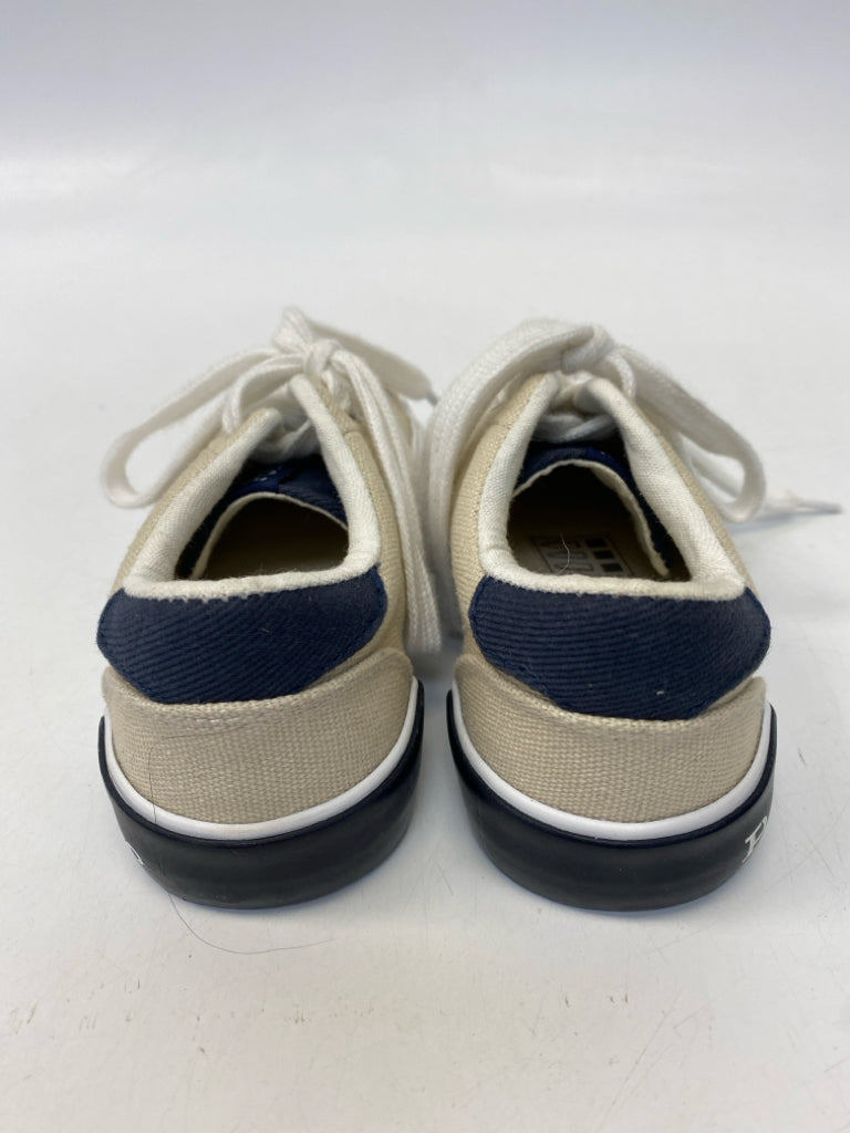 Polo SIZE 12 Tan Navy Lace-Up Boy&